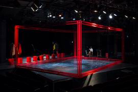 Zabudowa w jednym z warszawskich teatrów